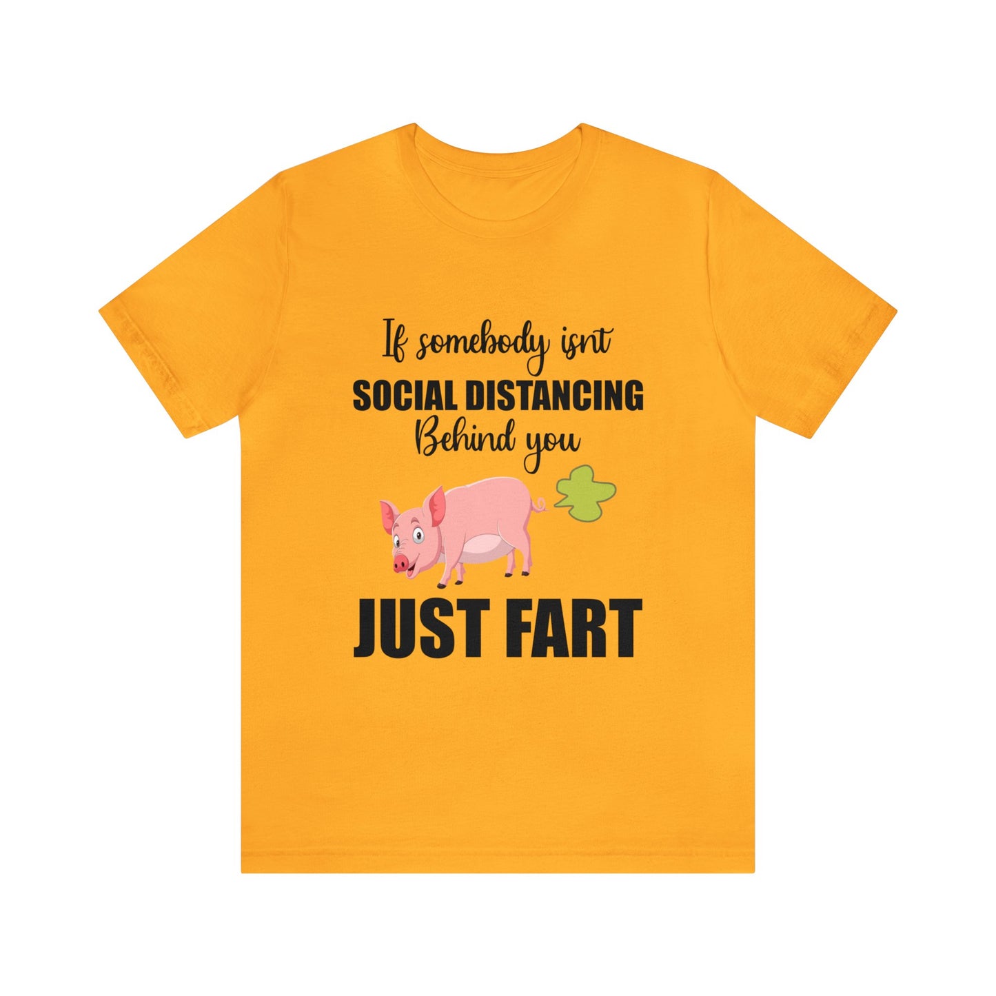 If Somebody Isnt Social Distancing Behind Tee
